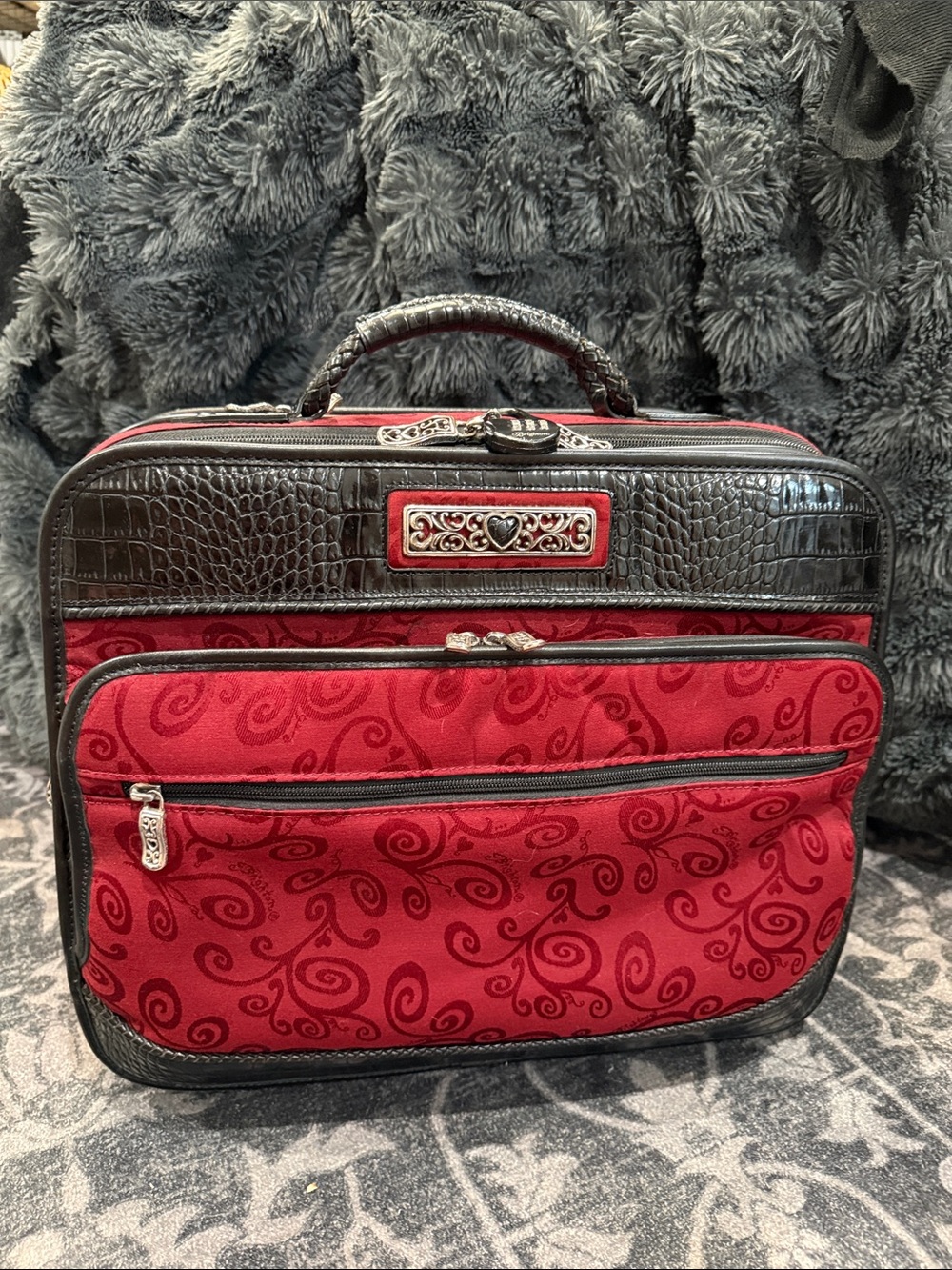 Brighton Vtg Lansky Weekender / Carry-on / Computer Bag ♥️
